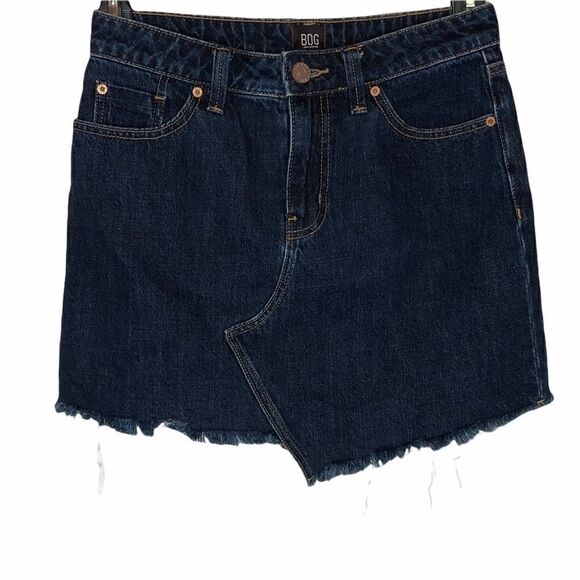 Urban Outfitters BDG Blue Pelmet Mini Skirt Small - Picture 4 of 9